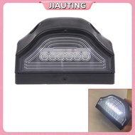 JIAUTING 3 LED Number Lamps E9 12V-24V For Lorry Tru Trailer White Light Waterproof Car License Plat