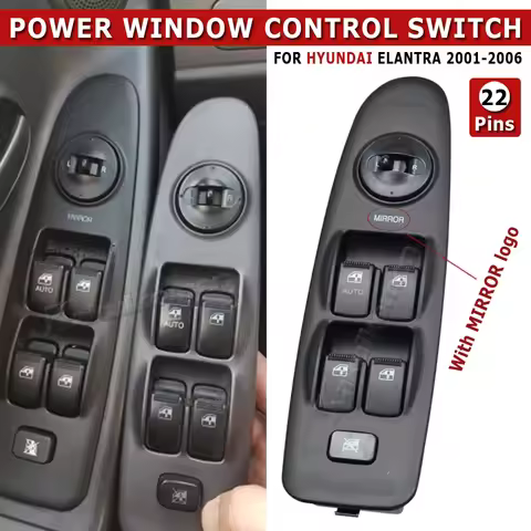 NEW For Hyundai Elantra 2001 2002 2003 2004 2005 2006 Electric Power Window Master Control Switch 93