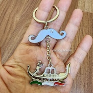 GANTUNGAN Keychain -[ Limited Edition ] Keychain Venezia Venice Italy SouvenirKeychain HatITALIA