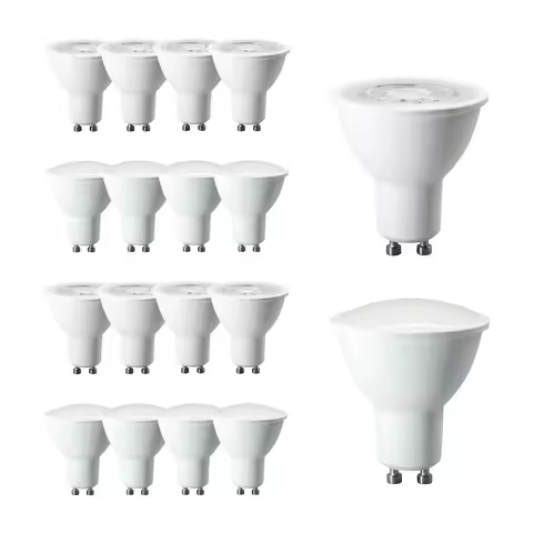 12PCS GU10 Dimmable Spot Bulbs 9W 7W 5W 3W Warm/Cool White 3000K 4000K 6000K LED Light Bulb GU10 Bas