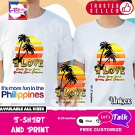 I LOVE Punta Bunga Beach, Boracay, Aklan, Philippines T-SHIRT DESIGN BEST FOR AND SOUVENIRS
