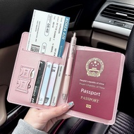 passport holder passport cover Pemegang pasport, pemegang kad, beg penyimpanan sijil, perjalanan ke 