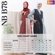Latest gamis/branded nibras nb b78 tenan