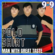 CY 5427 PLUS SIZE MAN CASUAL POLO COLAR SHIRT BIG SIZE / SHIRT COLAR SIZE BESAR 3XL 4XL 5XL 6XL 7XL