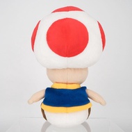 Sanei Boeki Super Mario ALL STAR COLLECTION Toad (M) W14.5×D14×H23.5cm Plush Toy AC79