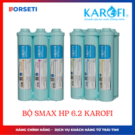 Bộ 6 Lõi Lọc Smax HP 6.2 KAROFI Hiệu Suất Cao MẪU MỚI NHẤT Dùng Cho Các Máy KAQ-U05 KAQ-U95 KAQ-P95