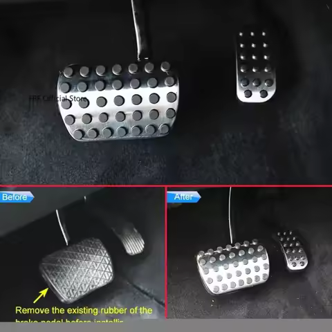 Car Pedals For Mercedes Benz V Class Marco Polo Metris EQV W447 2015 - 2022 Gas Brake Non-slip Pedal
