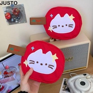 JUSTO Instant Camera Storage Pouch, with Lanyard Zipper Closure Makeup Bag, Portable Cartoon Cute Ki