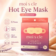 IRIS OHYAMA moi s cle Hot Eye Mask Unscented 5 Pieces | Self-Heating Warm Eye Mask