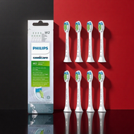 Official Authentic Toothbrush heads for Philips Sonicare W2 Optimal HX6068/10 white/black 4&8