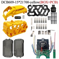 15 Cells 21700 Lithium Battery Plastics Case Box Charging Protection Circuit Board PCBA For DeWalt 2