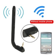 W3LA Antenna Mobile Phone Signal Strength Booster Antenna 3.5mm Jack External Outdoor Booster Wirele