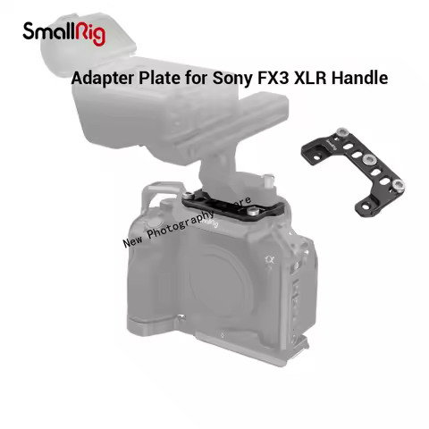 SmallRig Adapter Plate for Sony FX3 XLR Handle for Sony A7 IV A7S III Photography Accessories Cages