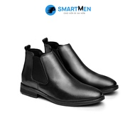 Smart Men HCM Chelsea Boot GD333 Height Increasing Shoes (Black)