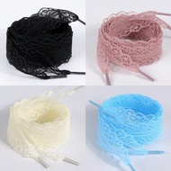 Lace Shoelaces Ballet Style Lace Color Shoelace Rope Cute Elegant Sexy Girl Style Suitable Multi-Col