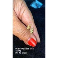 fashion earing stainless steel earing