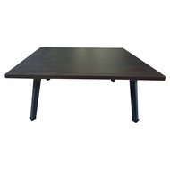 NK Furniline โต๊ะญี่ปุ่นสี่เหลี่ยม75x75ซม.ท็อปไม้เมลามีนที่สามารถกันน้ำ ทนร้อน เป็นรอยยาก