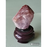 Auralite 23 raw stone display