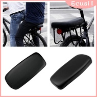 [Ecusi] Rear Seat Cushion Saddle Replacement Shock Absorption Bike Back Seat Easy to Install for Folding Bikes Supplies