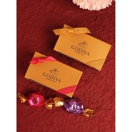 Belgium Imported Godiva Godiva Vanish Candy 2 Pieces Gift Box Milk Black Truffle Chocolate Containin