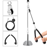 ฟิตเนส DIY Pulley Machine สิ่งที่แนบมาโหลด Pin Lifting Arm Biceps Triceps Blaster Hand Training Equi