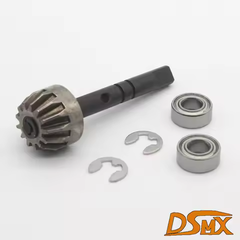 Genuine HSP 03015 Drive Gear Shaft+E-Clips RC HSP Spare Parts 1/10 RC Car 4WD Electric Drift Car Tru