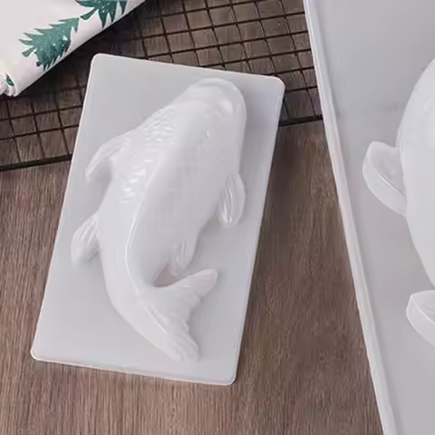 Fish Shape Mould 3D Koi Fish Shape Cake Chocolate Jelly Mould Cake Mold Chocolate Mold Rice Cakes Ma