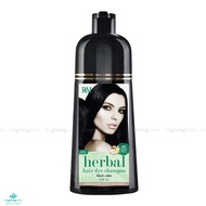 แชมพูปิดผมขาว R&M Herbal Hair Dye Shampoo Ryuk & Meringue สีดำ สีน้ำตาล Black Color Dark Brown Color