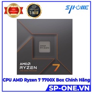 Cpu AMD Ryzen 7 7700X (4.5GHz boost 5.4GHz, 8 Cores 16 Threads, 40MB Cache, 105W, Socket AM5)