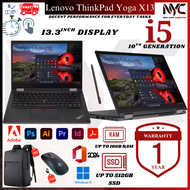 i7-10th Gen Lenovo ThinkPad Yoga 11e / X13 / X390 / L380–| 512GB | Touchscreen | 1 Yr Warranty