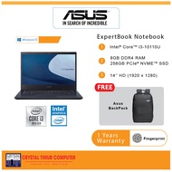 Laptop ASUS ExpertBook P2451F-ABV3183T [Intel Core i3-10110U / 8GB RAM / 256GB SSD]