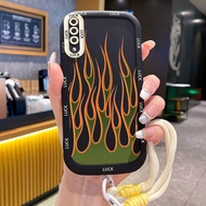 Samsung A50 A50s A30s Case Fashion With Lanyard