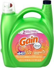 Gain Liquid Laundry Detergent, Hawaiian Aloha, 150 Fluid Ounce