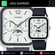 CASIO 月相系列 方形多色防水休閒男/女錶 MTP-M305L-7A 100% 全新 持商業登記|正品正貨 一年保修「WHATSAPP 56498201查詢」