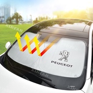 Car Window Sunshade Windshield Cover Car Accessories For Peugeot 208 3008 308 408 206