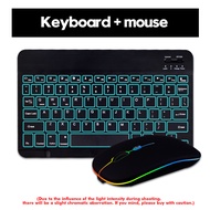 GOOJODOQ Silent mouse and keyboard with brightness, suitable for i, Android, Xiaomi, e, Samsung