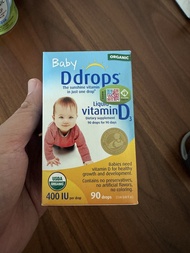 Baby Ddrops 有機維他命D3 滴劑