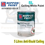 NIPPON PAINT ANTI MOULD CEILING WHITE 5L