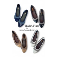 MarcuZhoes | TIARA Pointed Garterized Flats | Marikina Made Shoes Pointed Flats