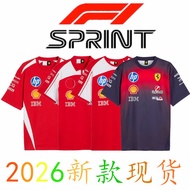 F1 Scuderia Ferrari 2026 Team Polo / T - shirt