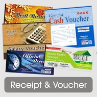 NCR Official Receipt Book | Resit Rasmi | House Rental Receipt | Temporary Receipt | 收据簿