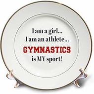 3dRose cp_265927_1 Porcelain Plate, 8"