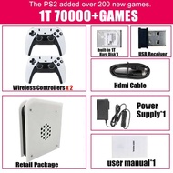 M15 MAX Plug and Play On TV Game Box 1T HDD 70000+Game Upgrade Gaming Experience for WII PS2 SS DC P