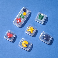 Pixel Keycaps Personalized Cool Gaming Mechanical 3D Keycaps ESC Enter DIY Creative Game Controller 