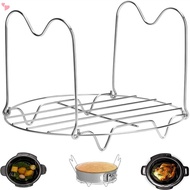 Steamer Rack Trivet with Instant Pot Accessories 6 Qt 8 Quart, Pressure Cooker Trivet Wire Steam Rack, Great for Lifting out Whatever Delicious Meats
