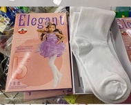 華納 Elegant 女童白色返學褲襪（11-15歲）