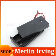 QB13LA Store 2AA 2XAA 3V Black Battery Storage Case Box Holder Connector ON/OFF Switch With Lead Wir
