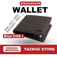 New MODEL Men's WALLET Men's WALLET Cool CANVAS Men's WALLET Leather CANVAS SLIM WALLET Brown Foldin