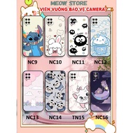 Huawei 7I / 6E Phone Case TPU square border with stitch cartoon print.. lovely and cute