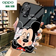 (U 113) Case Kaca Oppo A58 A78 - Casing Hp Oppo A58 A78 - Case Cantik Oppo A58 A78 - Case Keren Oppo A58 A78 - Softcase Kaca Hp Oppo A58 A78 - Case Kekinian Oppo A58 A78